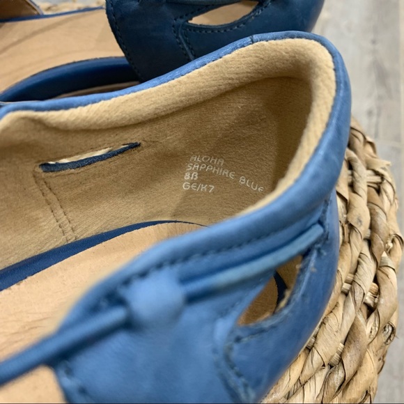 Earth Leather Women’s Comfort Flat Sandals Leather - Picture 3 of 5